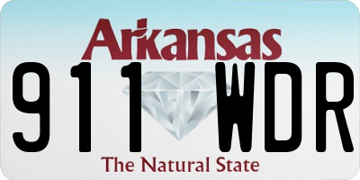 AR license plate 911WDR