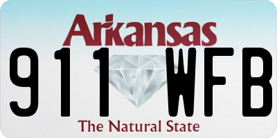 AR license plate 911WFB