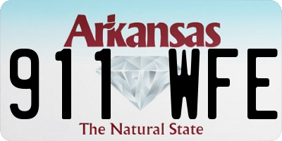 AR license plate 911WFE
