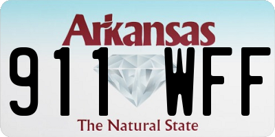 AR license plate 911WFF