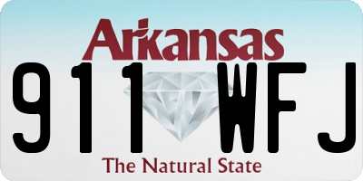 AR license plate 911WFJ