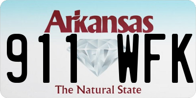 AR license plate 911WFK