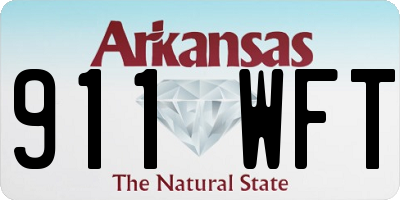 AR license plate 911WFT