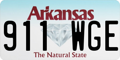 AR license plate 911WGE