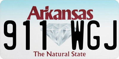 AR license plate 911WGJ