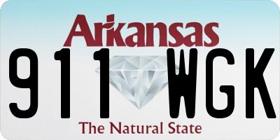 AR license plate 911WGK