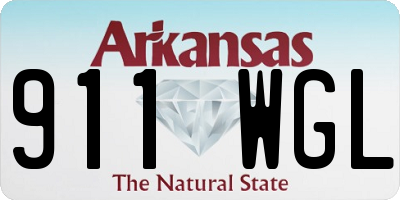 AR license plate 911WGL