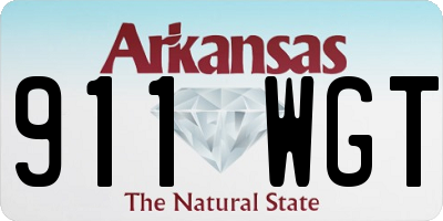 AR license plate 911WGT