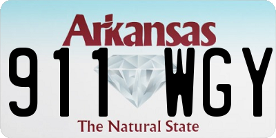 AR license plate 911WGY