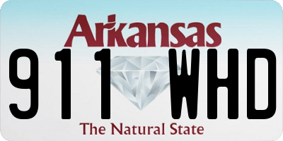 AR license plate 911WHD
