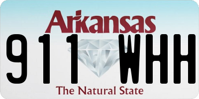 AR license plate 911WHH