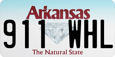 AR license plate 911WHL