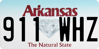 AR license plate 911WHZ