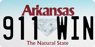 AR license plate 911WIN