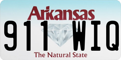 AR license plate 911WIQ