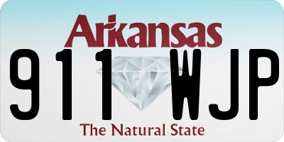 AR license plate 911WJP