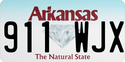 AR license plate 911WJX