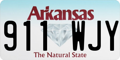 AR license plate 911WJY