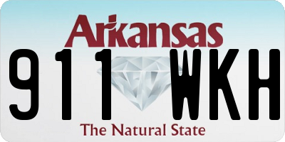 AR license plate 911WKH