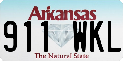 AR license plate 911WKL