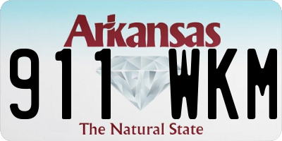 AR license plate 911WKM
