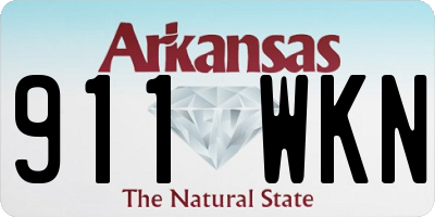 AR license plate 911WKN