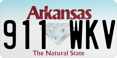 AR license plate 911WKV