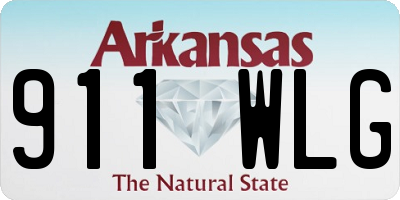 AR license plate 911WLG