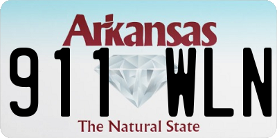 AR license plate 911WLN
