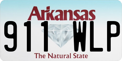 AR license plate 911WLP