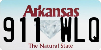 AR license plate 911WLQ