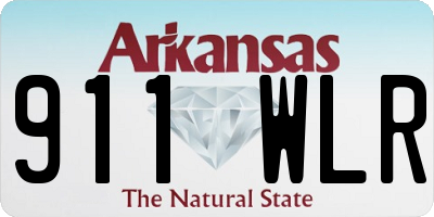 AR license plate 911WLR
