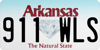 AR license plate 911WLS