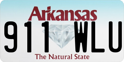AR license plate 911WLU