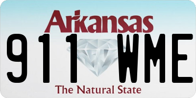 AR license plate 911WME