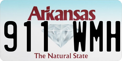 AR license plate 911WMH