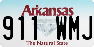 AR license plate 911WMJ
