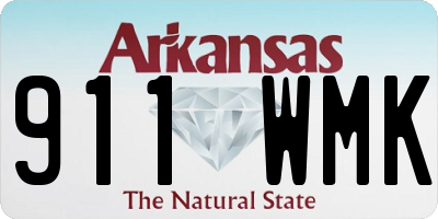 AR license plate 911WMK