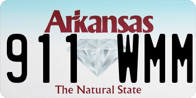 AR license plate 911WMM