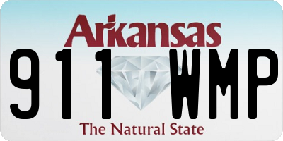 AR license plate 911WMP