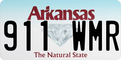 AR license plate 911WMR