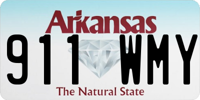 AR license plate 911WMY