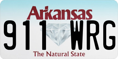 AR license plate 911WRG
