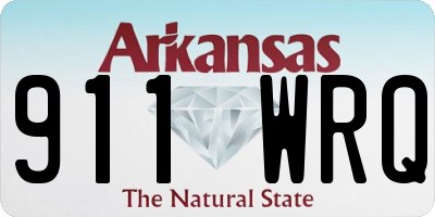 AR license plate 911WRQ