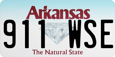 AR license plate 911WSE