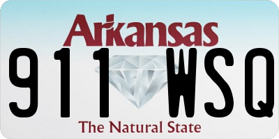 AR license plate 911WSQ