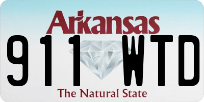 AR license plate 911WTD