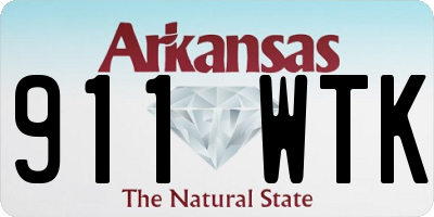 AR license plate 911WTK