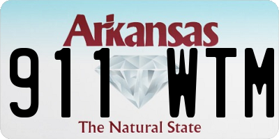 AR license plate 911WTM