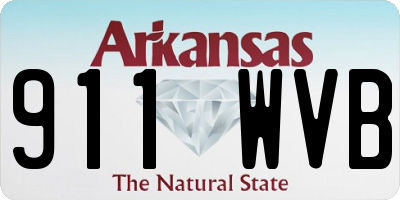 AR license plate 911WVB